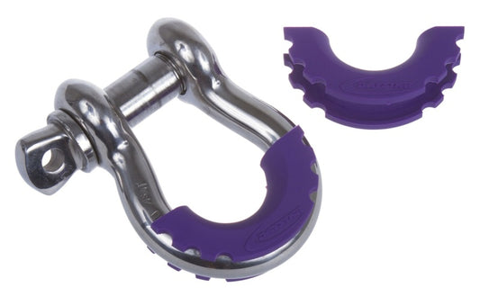 Daystar D-Ring Shackle Isolator Purple Pair