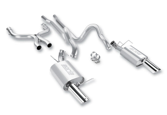 Borla 2011-2012 Mustang GT 5.0L 8cyl 6spd RWD Aggressive ATAK Catback Exhaust
