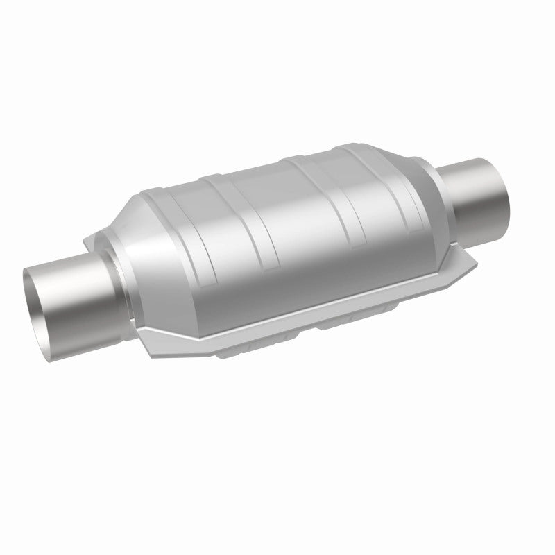 MagnaFlow Universal Catalytic Converter 2.5inch Inlet/Outlet Center/Center Oval (California OBDII)