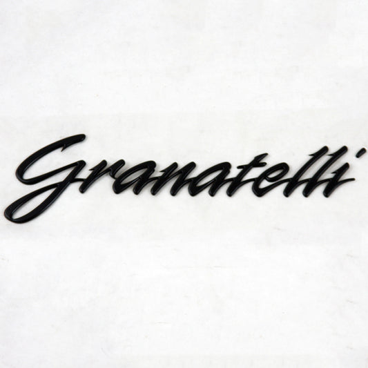 Granatelli Granatelli Logo Domed Decal - Black