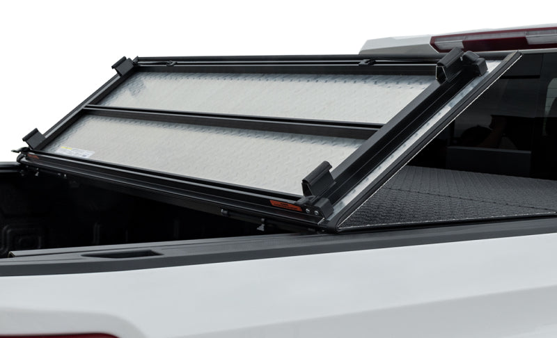 Access LOMAX Pro Series Tri-Fold Cover 2020+ Chevy/GMC 2500 3500 6ft 8in Bed-Black Diamond Mist