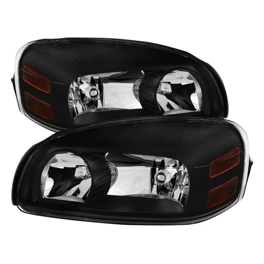 Xtune Chevy Uplander 05-09 Headlights -Black HD-JH-CUP05-AM-BK