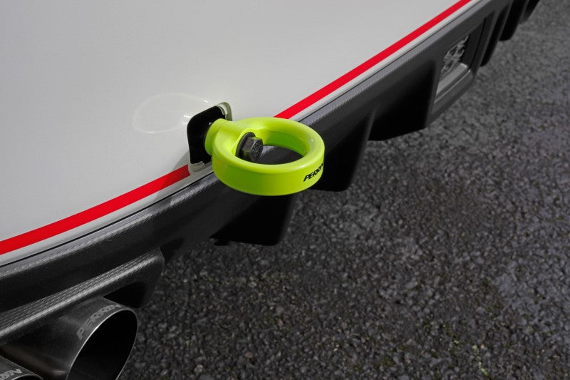 PERRIN 15-21 Subaru WRX/STI Tow Hook Kit (Rear) - Neon Yellow