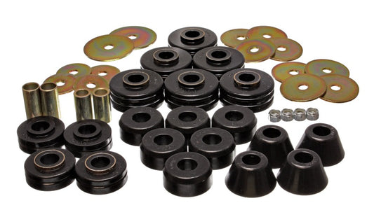 Energy Suspension 78-80 GM Denali XL/Suburban & Yukon XL 4WD Black Body(cab) Mount Set