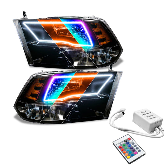 Oracle Lighting 09-18 Ram 1500 Sport Pre-Assembled w/Switchback Halo Headlights