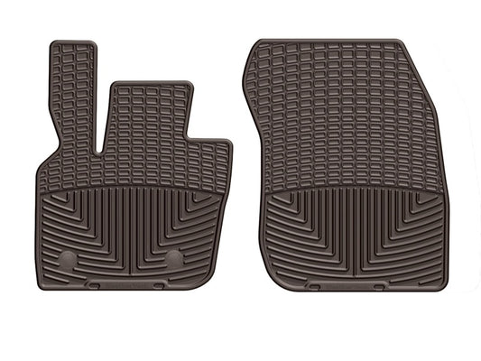 WeatherTech 2017+ Ford Fusion Front Rubber Mats - Cocoa