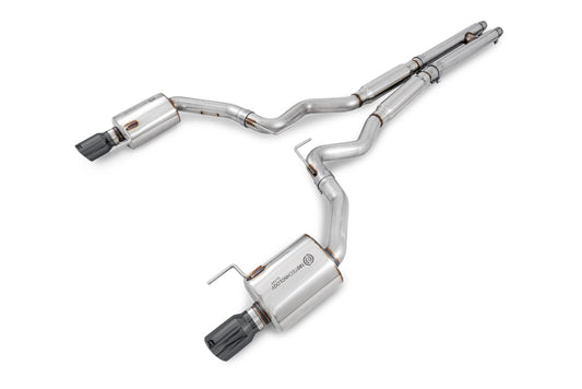 AWE Tuning S550 Mustang GT Cat-Back Exhaust - Touring Edition (Diamond Black Tips)