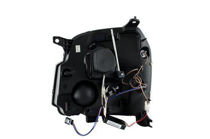 ANZO 2007-2014 GMC Yukon Projector Headlights w/ Halo Chrome (CCFL)