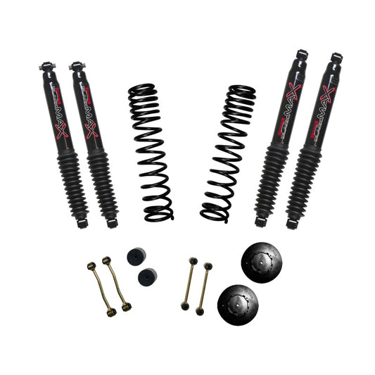 Skyjacker 2.5in GLAD DSL RUB Long Travel SP Black MAX