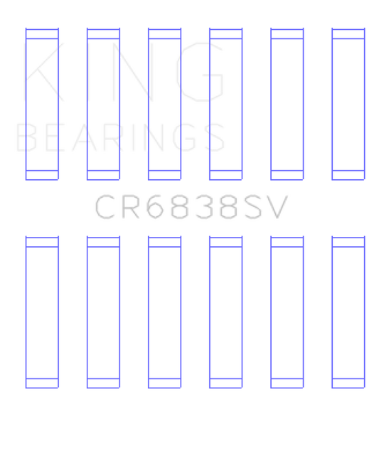 King Engine Bearings Land Rover 2.7L TDV6 Sputter Replacement Connecting Rod Bearing