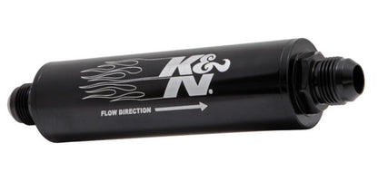 K&N 2in OD x 9in L 10AN 74 Micron In-Line Fuel/Oil Filter