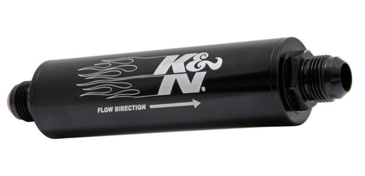 K&N 2in OD x 9in L 10AN 74 Micron In-Line Fuel/Oil Filter