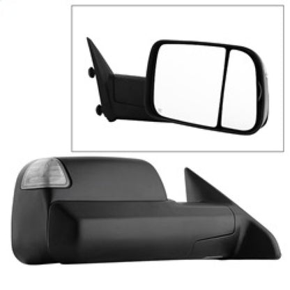 xTune Dodge Ram 1500 09-12 Power Heated Adjust Mirror Black Housing Right MIR-DRAM09S-PWH-R