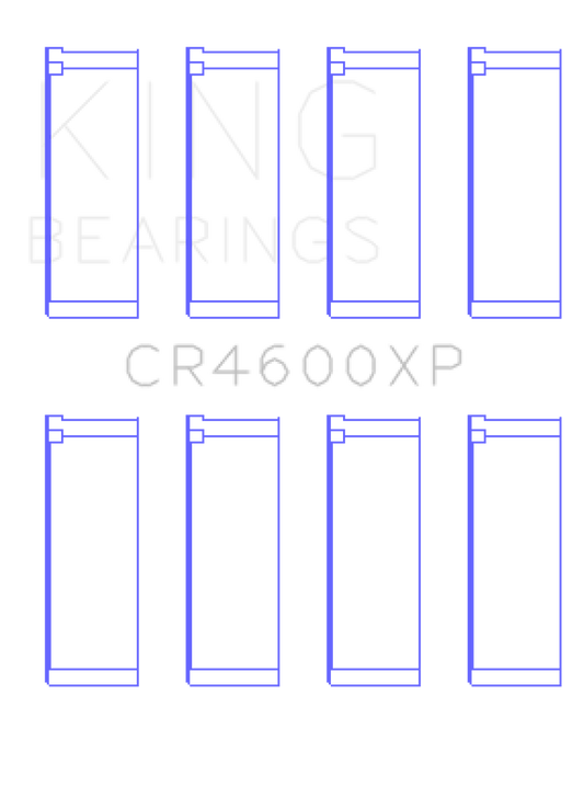 King Engine Bearings Mini (BMW) W11B16 Connecting Rod Bearings - Set of 4 Pairs