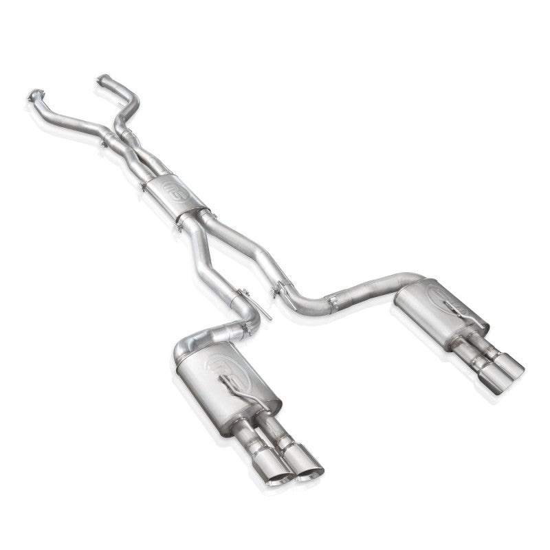 Stainless Works 2008-09 Pontiac G8 GT 3in Catback System X-Pipe Turbo Chambered Muffler 3.5in Tips