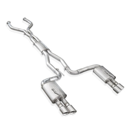 Stainless Works 2008-09 Pontiac G8 GT 3in Catback System X-Pipe Turbo Chambered Muffler 3.5in Tips