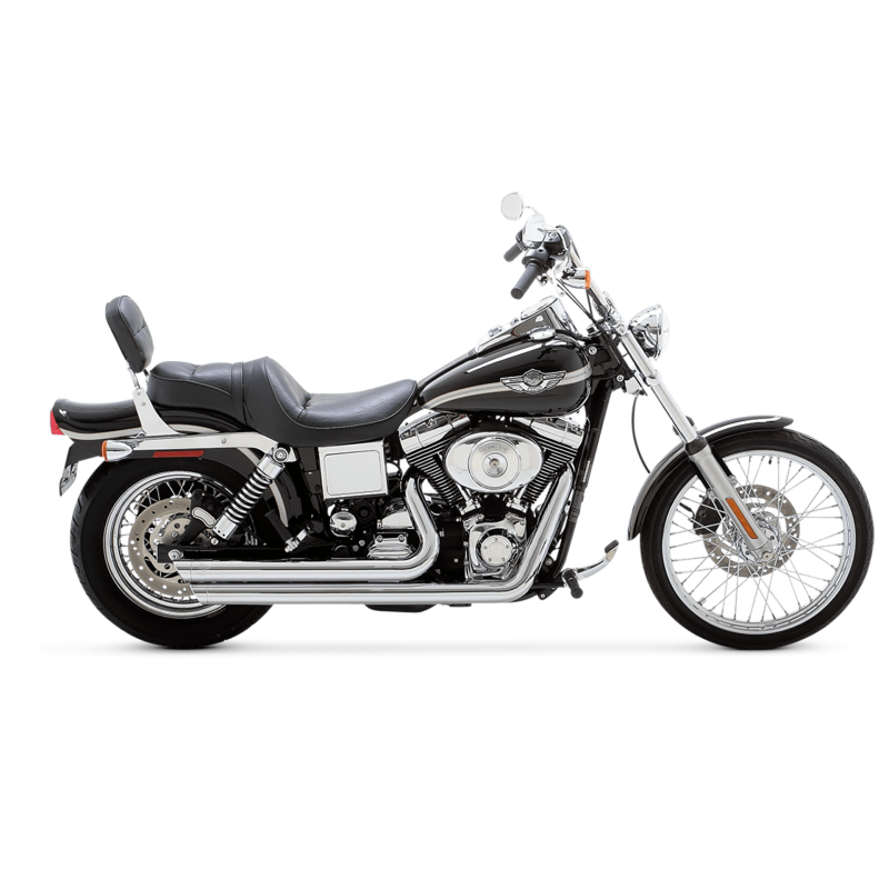 Vance & Hines HD Softail 86-17 Big Shots Staggered Chrome PCX Full System Exhaust