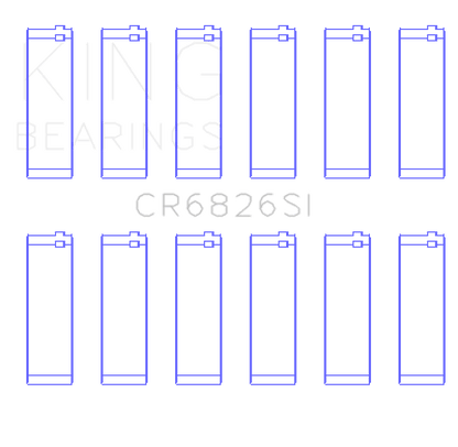 King Engine Bearings Holden 175/190 3.6L Connecting Rod Bearing Set