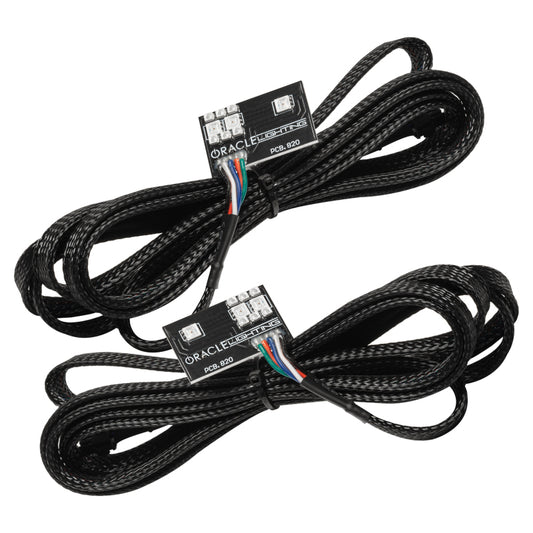 Oracle 20-21 Chevy Corvette C8 RGB+A Headlight DRL  Kit - ColorSHIFT w/o Controller