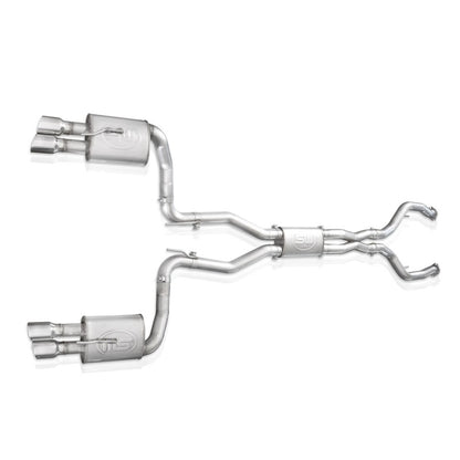 Stainless Works 2008-09 Pontiac G8 GT 3in Catback System X-Pipe Turbo Chambered Muffler 3.5in Tips