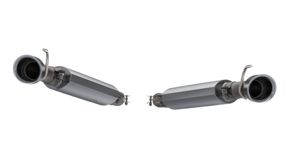 2016-2024 Chevrolet Camaro SS 6.2L QTP AR3 Dual Tip Axle Back