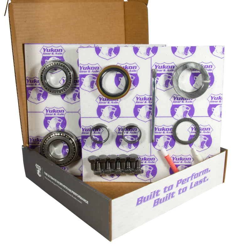 Yukon Gear 8.5in GM 3.73 Rear Ring & Pinion Install Kit Axle Bearings 1.625in Case Journal
