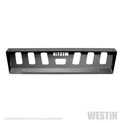 Westin 07-18 Jeep Wrangler JK WJ2 Skid Plate for Front Bumper - Textured Black