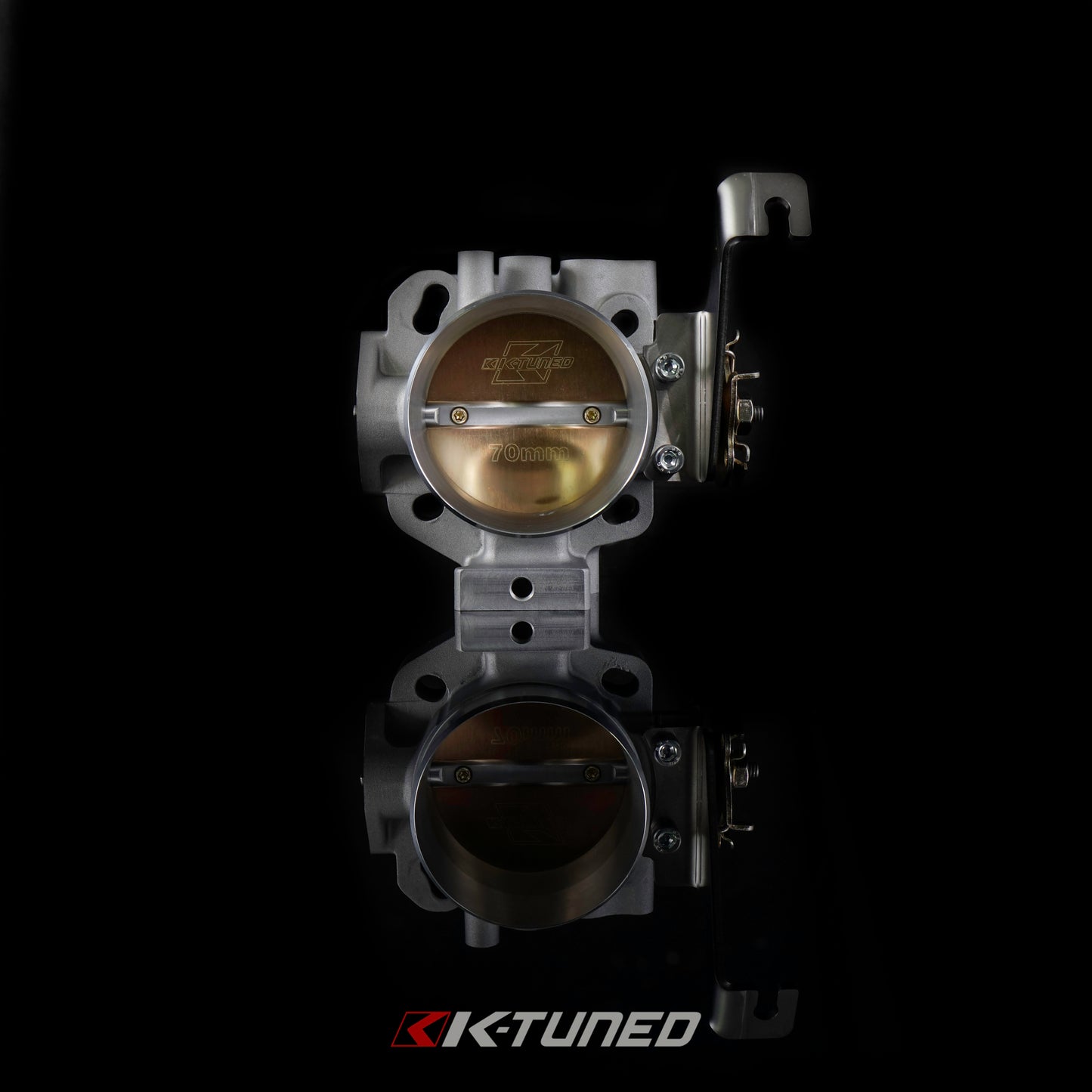 K-Tuned - 70mm Cast Throttle Body Dual PRB/RBC Bolt Pattern