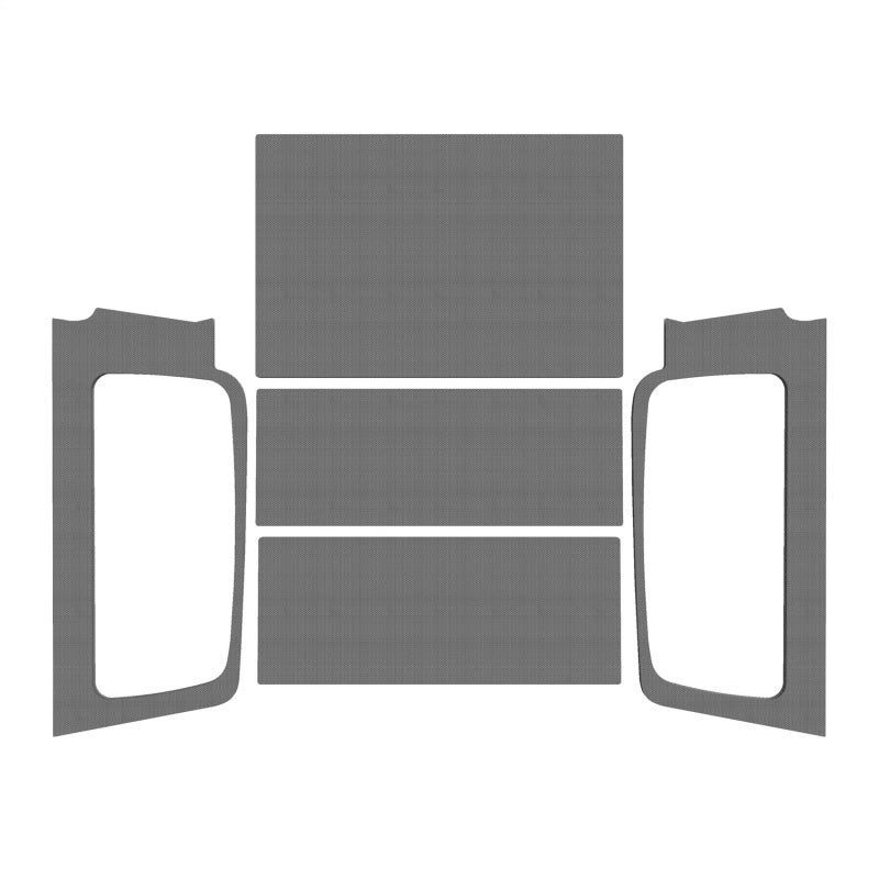 DEI 04-06 Jeep Wrangler LJ Unlimited Headliner Complete Kit - Gray