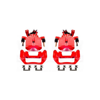 Power Stop 05-08 Chevrolet Cobalt Rear Red Calipers w/Brackets - Pair