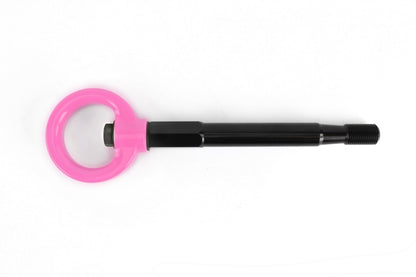 PERRIN 08-14 Subaru WRX/STI (Sedan) / 20-25 Outback All Models Tow Hook Kit (Rear) - Hyper Pink