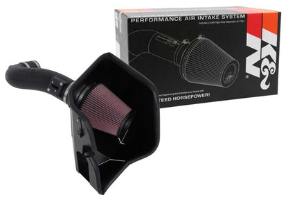 K&N 2019+ Chevrolet 1500 5.3L / 6.2L V8 F/I AirCharger Performance Intake System