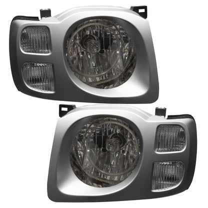 Oracle Lighting 02-04 Nissan Xterra SE Pre-Assembled LED Halo Headlights -Red