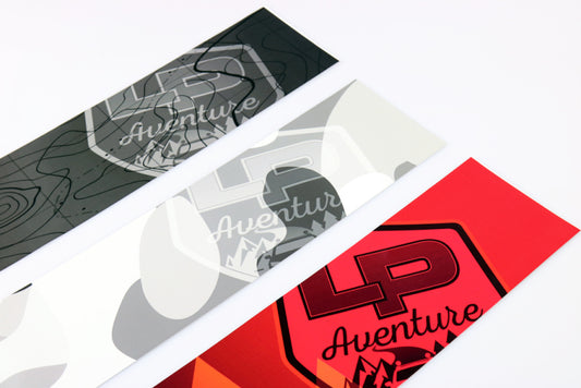 LP Aventure Deflector Sticker - Black