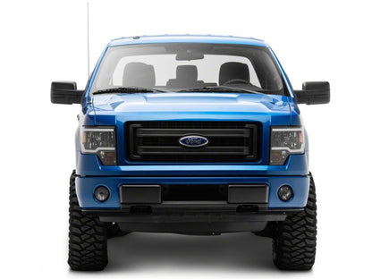 Raxiom 09-14 Ford F-150 Axial Series Headlight w/ SEQL LED Bar- Black Housing (Clear Lens)