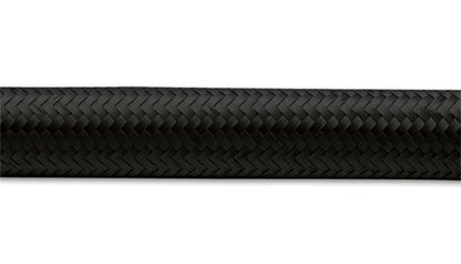 Vibrant - 5 Ft Roll -20 AN Black Nylon Braided Flex Hose