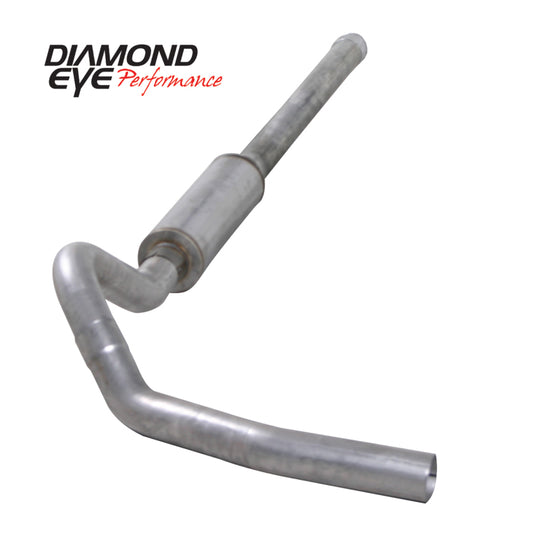 Diamond Eye KIT 4in Catback Single AL CHEVY/GMC 6.6L 2500/3500 2006-2007.5