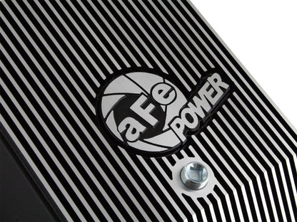 aFe Transmission Pan (Black); Ford Diesel Trucks 03-10 V8-6.0/6.4L (td)