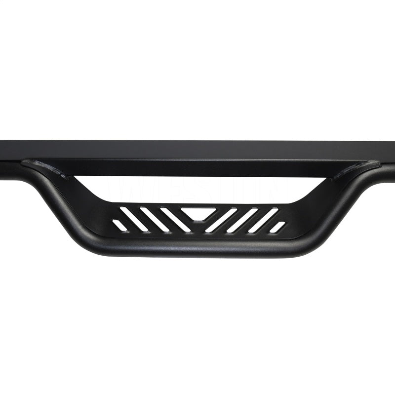 Westin 07-21 Toyota Tundra Double Cab Outlaw Nerf Step Bars - Textured Black