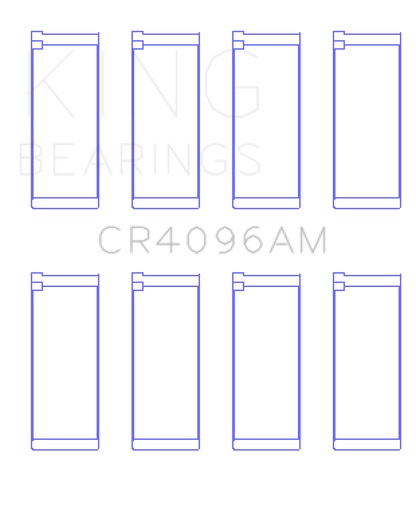 King Engine Bearings Mazda FE/G6/F8 Rod Bearing Set