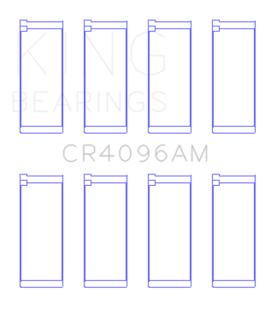 King Engine Bearings Mazda FE/G6/F8 Rod Bearing Set
