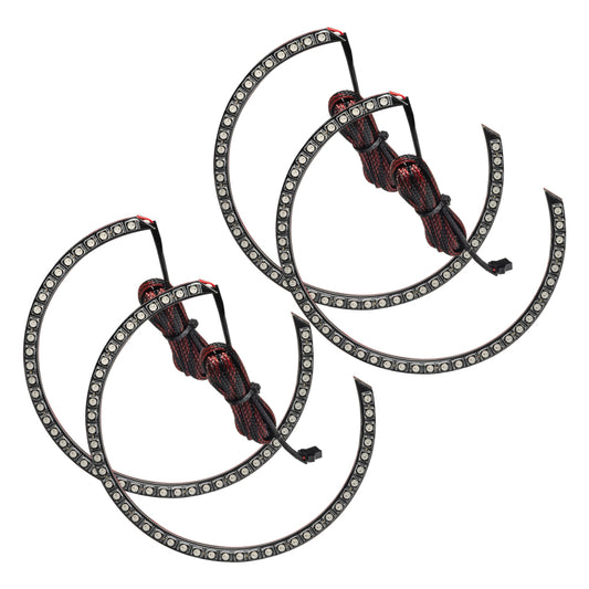 Oracle 08-14 Dodge Challenger Dynamic Surface Mount Headlight Halo Kit - - Dynamic