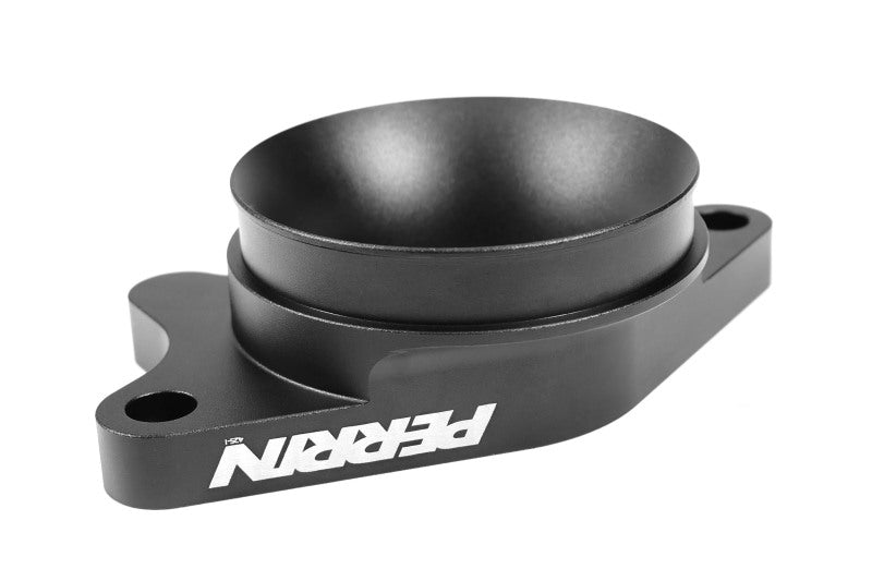 PERRIN 22-24 Subaru WRX / 20-25 LGT & OBXT Turbo Inlet Hose w/Turbo Adapter Flange (Short) - Black
