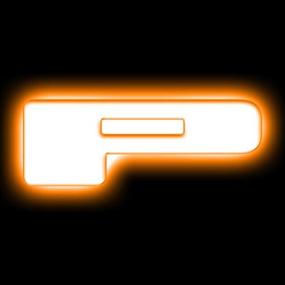 ORACLE Lighting Universal Illuminated LED Letter Badges - Matte Wht Surface Finish - P
