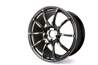 Advan RZII 18x9.5 +45 5x114.3 Racing Hyper Black Wheel
