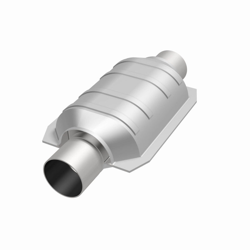MagnaFlow Universal Catalytic Converter 2.5inch Inlet/Outlet Center/Center Oval (California OBDII)