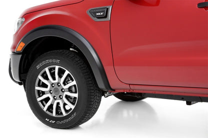 Lund 2019 Ford Ranger SX-Style 4pc Smooth Fender Flares - Black