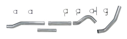 Diamond Eye KIT 4in Catback Single SS: 03-07 FORD 6.0L F250/F350