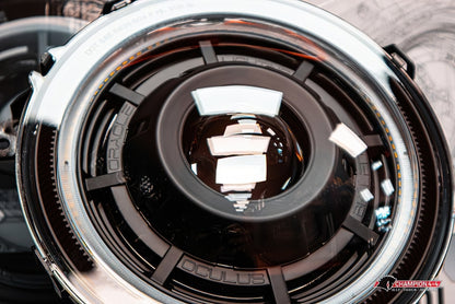 Oracle Jeep JL/Gladiator JT Oculus Bi-LED Projector Headlights - Amber/White Switchback