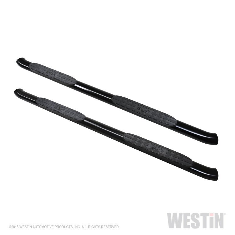 Westin 2019-2026 Chevy Silverado/Sierra 1500 Crew Cab Non LD PRO TRAXX 4 Oval Nerf Step Bars - Black